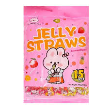 JELLY STRAWS - 300g / 15pcs