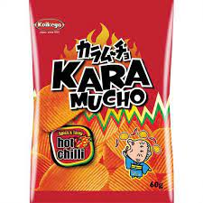 chips spicy karamucho ondulés